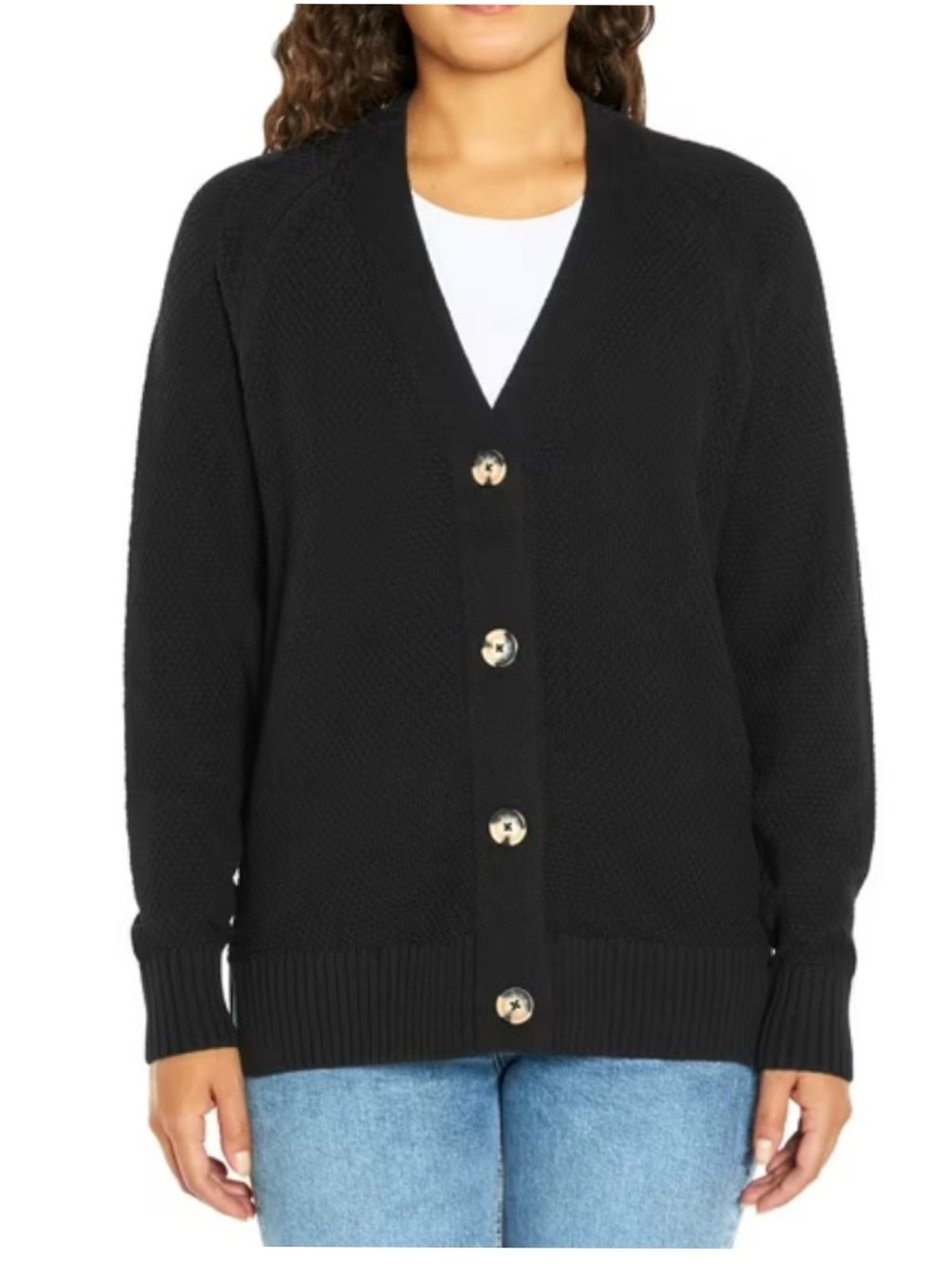 Gap Ladies Textured Cardigan Sweater